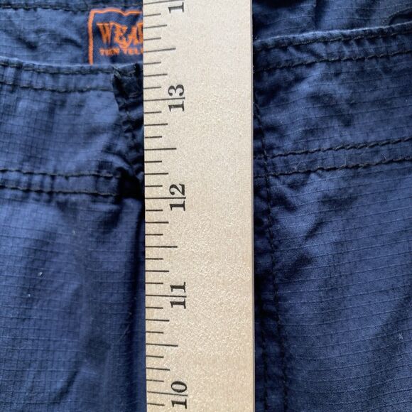 WearFirst Cargo Hiking Shorts Ripstop Hi-rise Pockets Navy Blue Sz 42 - Picture 11 of 14